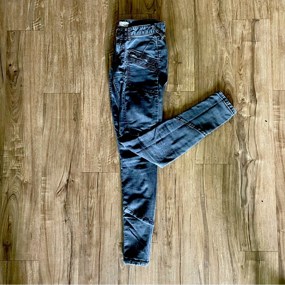 Free People Low Rise Black Jeans